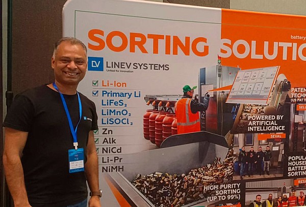 LINEV Systems Continues to Impress at Asia INTL Li-ion Battery Recycling Summit 2023